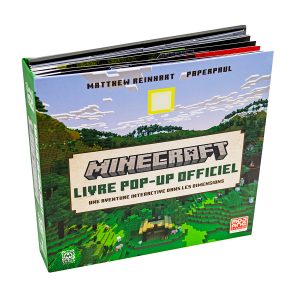 Minecraft le livre pop-up officiel Minecraft le livre pop-up officiel