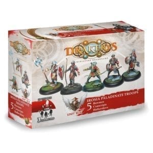 Troupes du Paladinat d&rsquo;Irosia : 5 Archers / Conscrits / Hallebardiers