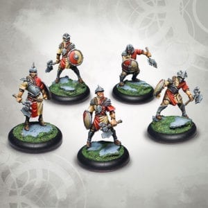 Troupes du Paladinat d&rsquo;Irosia : 5 Archers / Conscrits / Hallebardiers