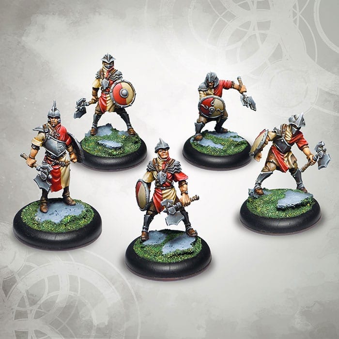Troupes du Paladinat d'Irosia : 5 Archers / Conscrits / Hallebardiers – Image 2